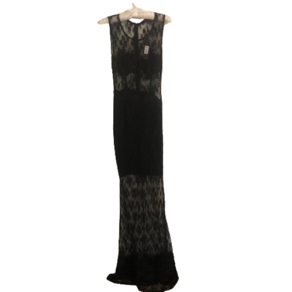 SYMPHONY Black Lace Gown